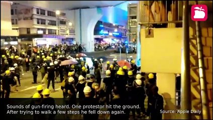 What happened in Sheung Wan @ Hong Kong on 21 Jul 2019