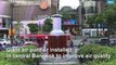 Giant air purifier installed in central Bangkok to improve air quality