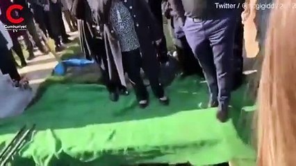 Cenazede kahkahaya boğan anlar: Son şakasını yaptı