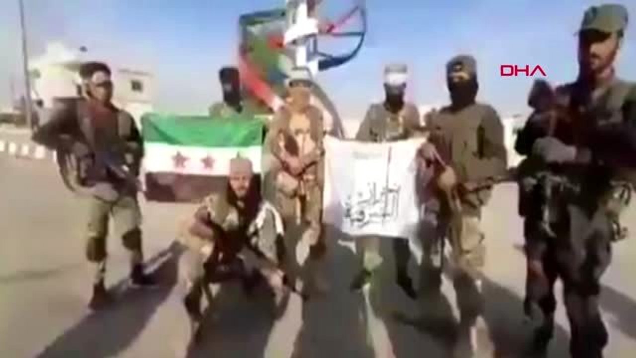 Tel abyad'ın güneyindeki hammam türkmen köyü terörden temizlendi