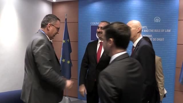 Adalet Bakanı Abdulhamit Gül, Fransa'da - STRAZBURG