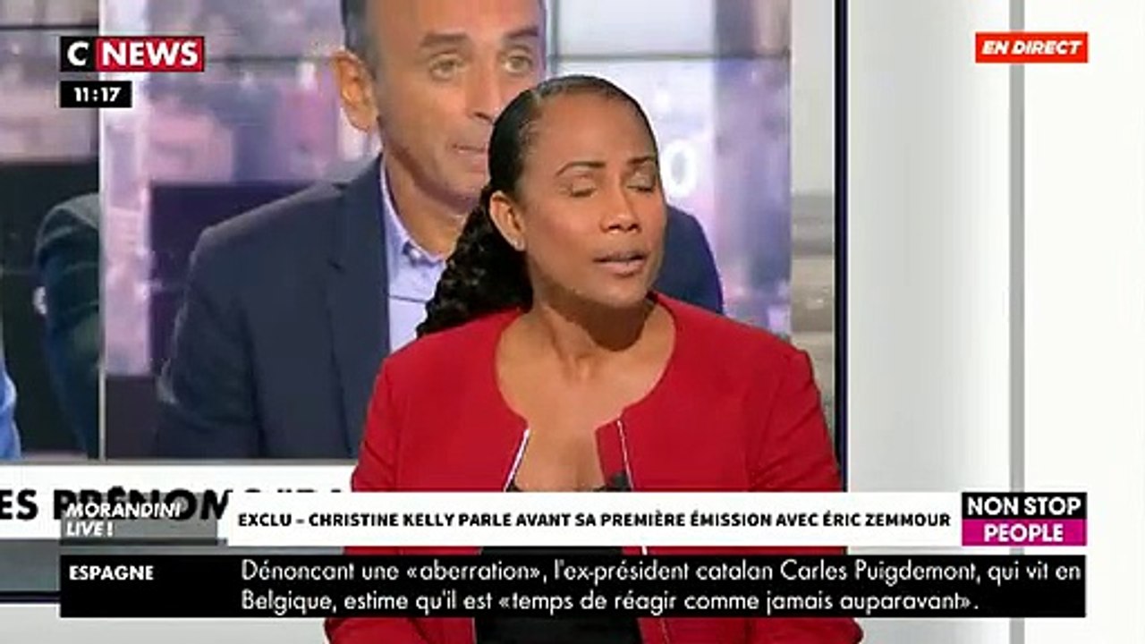 EXCLU - Christine Kelly avant son émission ce soir sur CNews: « Ni la justice, ni le CSA n’ont interdit à Zemmour de parler! » - VIDEO