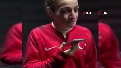 Cumhurbaşkanı Erdoğan, Dünya Şampiyonu Busenaz Sürmeneli'yi tebrik etti