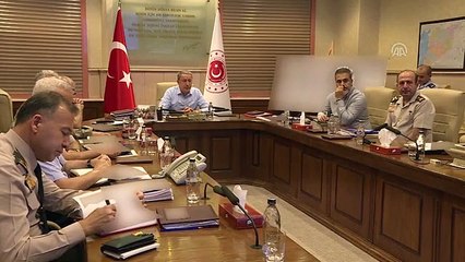MSB'de sabahın ilk ışıklarına kadar süren toplantı