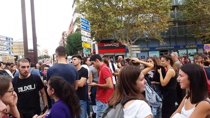 Concentració de rebuig a la sentència a la plaça de la Imperial Tàrraco