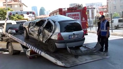 Yeşil ışığı kaçırmamak için gaza yüklenen sürücü kazaya neden oldu: 6 yaralı