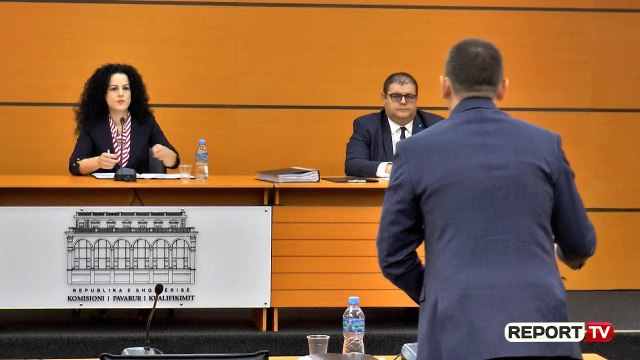 Report TV - Ish kryeprokurori i Krimeve të Rënda Besim Hajdarmataj del para vettingut