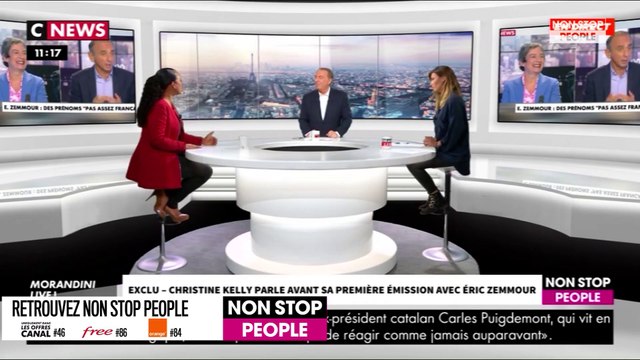 Morandini Live : Éric Zemmour sur Cnews, Christine Kelly répond aux critiques (vidéo)