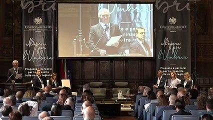 Perugia - Confcommercio all'opera per l'Umbria (14.10.19)