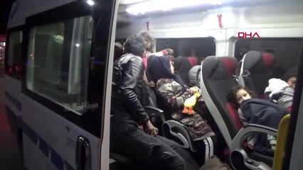 Çanakkale'de 37 kaçak göçmen yakalandı