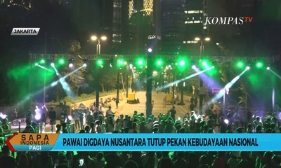 Pawai Digdaya Nusantara Tutup Pekan Kebudayaan Nasional