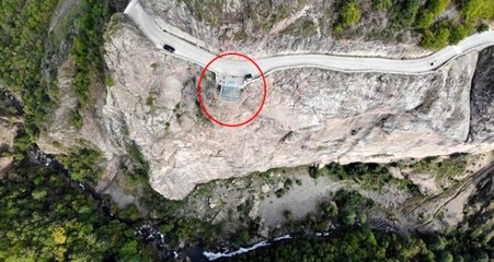 Türkiye'nin en yüksek cam seyir terası ziyaretçi akınına uğruyor