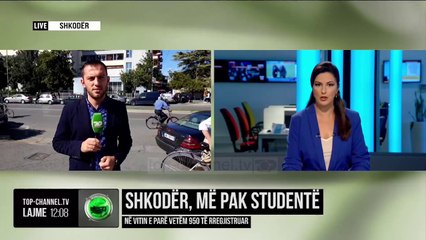 Shkodër, më pak studentë/ Në vitin e parë vetëm 950 të regjistruar