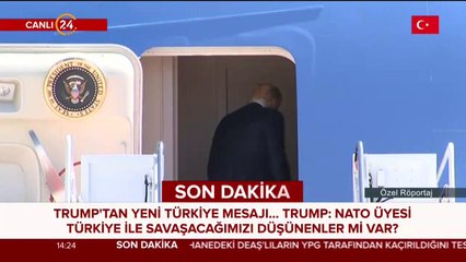 Trump'tan yeni Türkiye mesajı