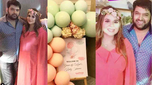 Kapil Sharma host baby shower party for wife Ginni Chatrath; Check out here | FilmiBeat