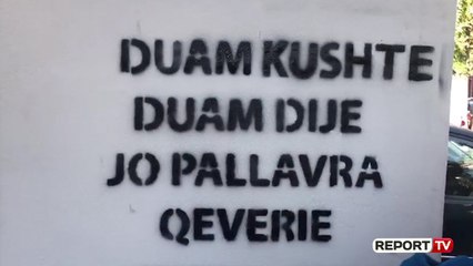 Report TV - Lëvizja për Universitetin protestë te Ministria e Arsimit: Nuk janë përmbushur kushtet