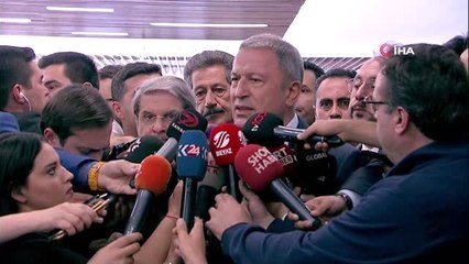 Hulusi Akar: "Bölgedeki tek DEAŞ hapishanesinin YPG'liler tarafından boşaltıldığını gördük"