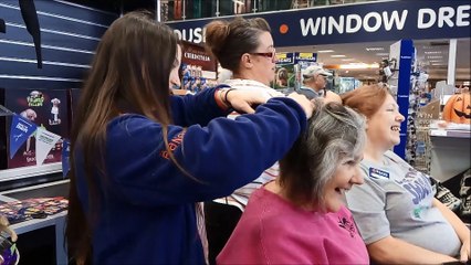 20191011 Worthing Brave the Shave Kate Giammatteo and Mandy Grantham