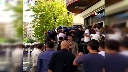 HDP'li grup polise saldırdı