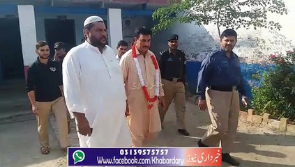 Charsadda: SHO Tana Prang Qazi Asmatuallah Khan Pyar Mohabbat se Rukhsat Howe.