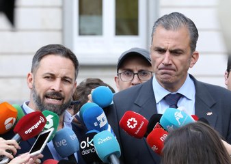 Abascal sobre la sentencia del 1-O: "Es una vergüenza para España y para el Supremo"