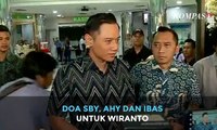 Doa SBY, AHY dan Ibas untuk Wiranto