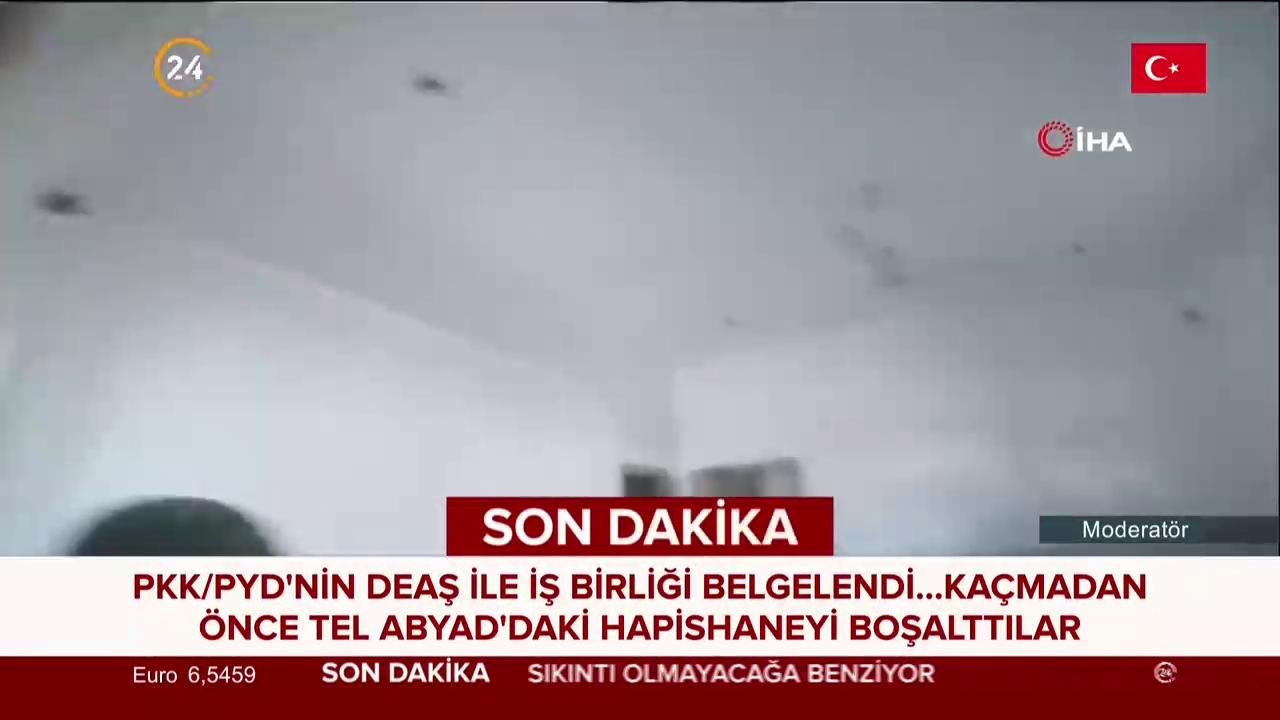 Terör örgütü PKK/PYD'nin DEAŞ ile iş birliği belgeledi