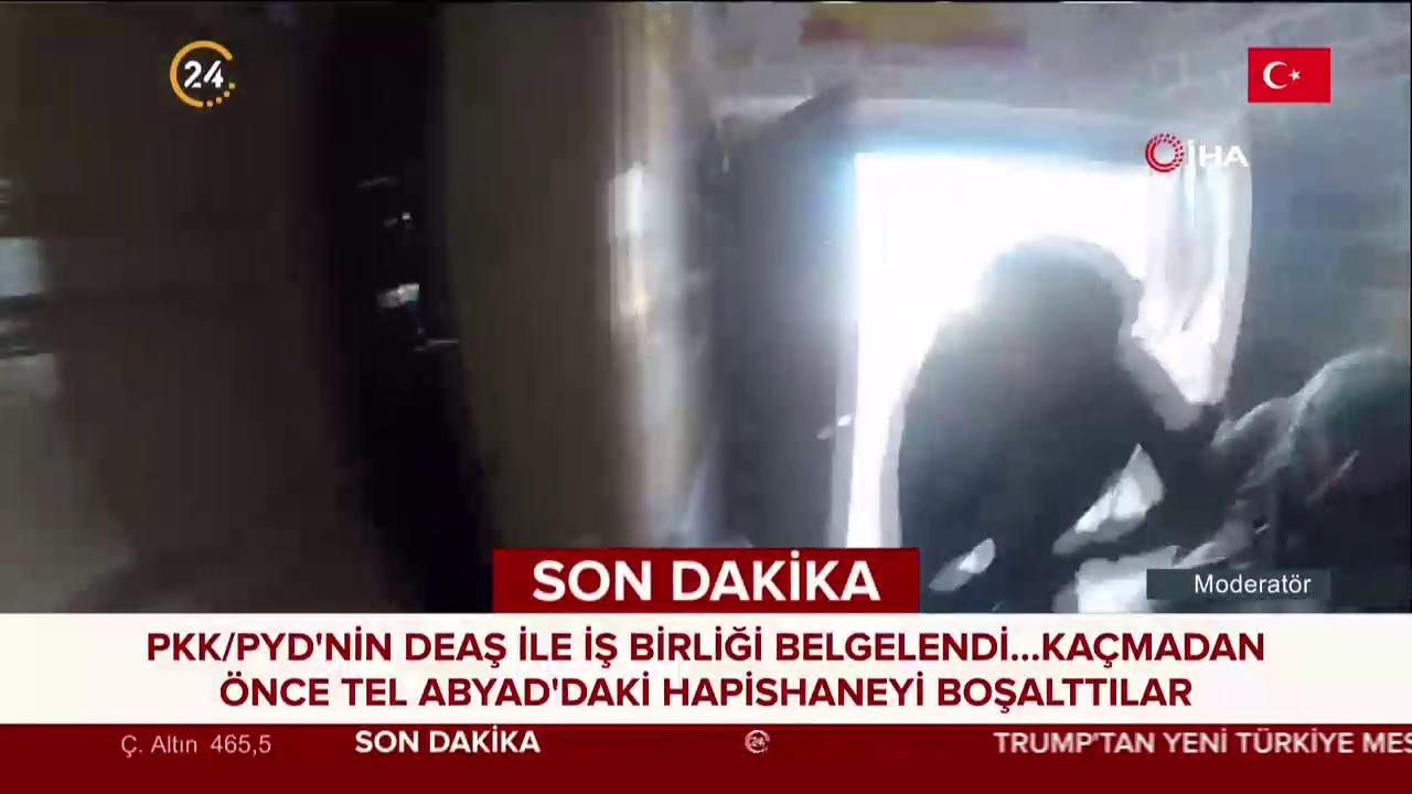 Terör örgütü PKK/PYD'nin DEAŞ ile iş birliği belgeledi