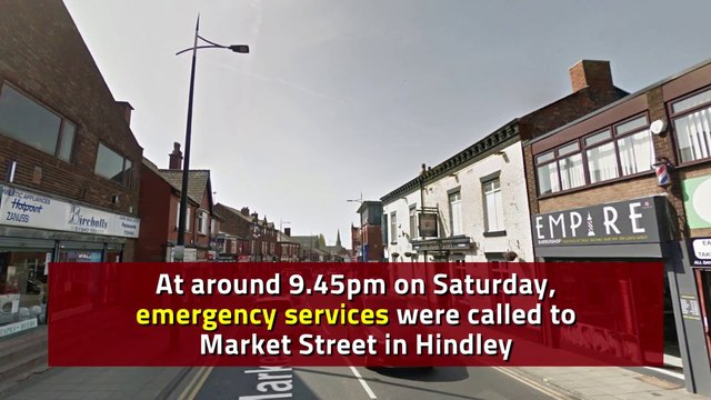 Man taken to hospital after being 'left for dead' on busy Wigan street