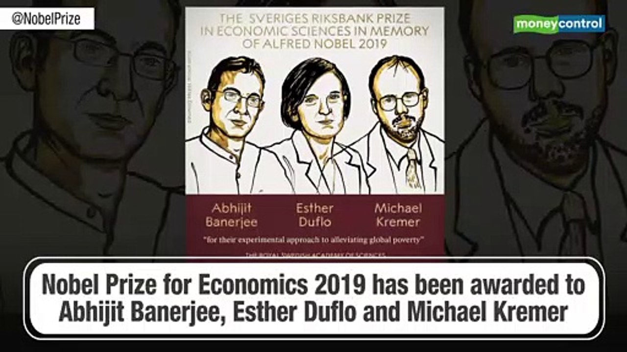 Nobel Prize 2019 for Economics awarded to Abhijit Banerjee, Esther Duflo and Michael Kremer