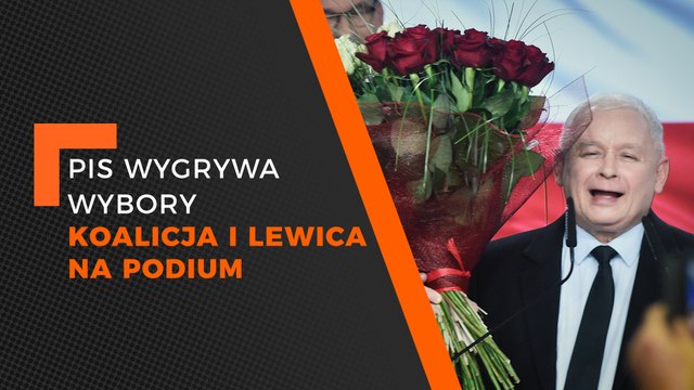 PiS wygrywa wybory, Koalicja i Lewica na podium