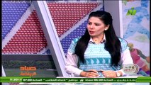 الاعلامية سها ابراهيم صباح ارياضة حوار مع عبد المنعم الحاج الخبير الكروى 14 - 10 - 2019