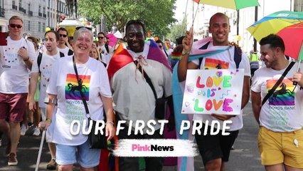 Gay son takes parents to Pride for first time