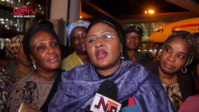 Aisha Buhari speaks on why she has been away from Nigeria, reacts to trending stories