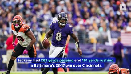 Ravens' Lamar Jackson Makes NFL History in Win Over Bengals