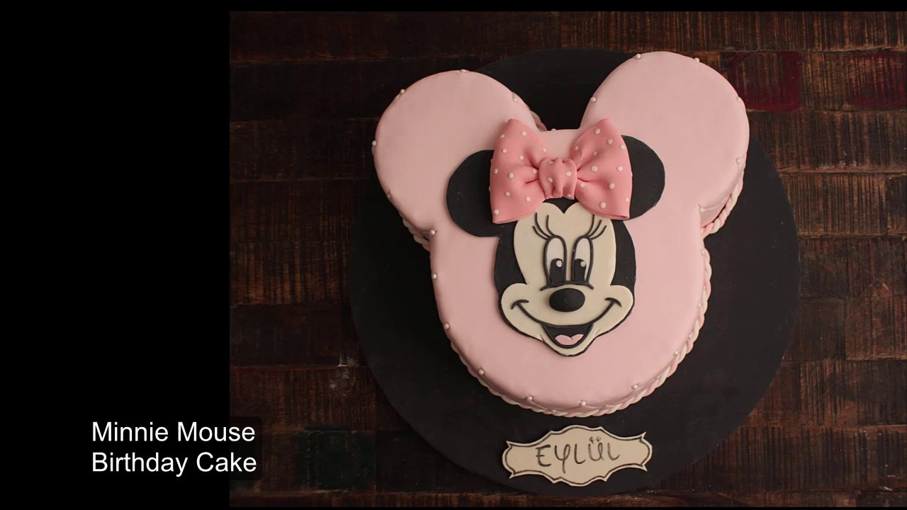 Minnie Mouse Torte / How to make a Minnie mouse themed birthday cake