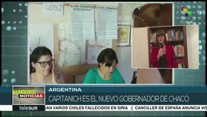 Argentina: Capitanich es el nuevo gobernador de Chaco