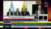 Discuten líderes indígenas y pdte. ecuatoriano derogar el decreto 883