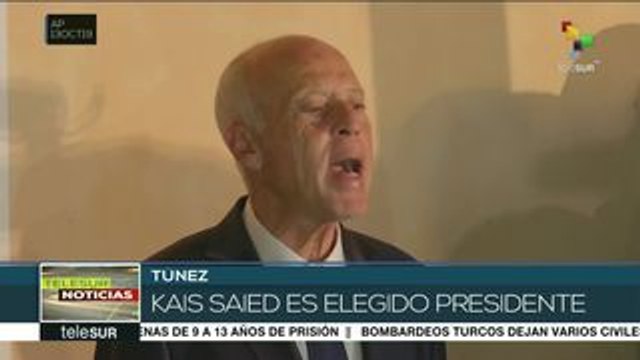 Eligen a Kais Saied como presidente de Túnez