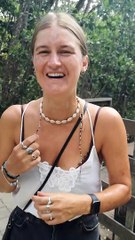 Monkey Snatches Sunglasses