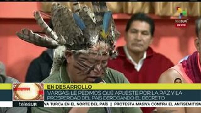 teleSUR Noticias: Ecuador: Diálogo entre Moreno y movimientos sociales