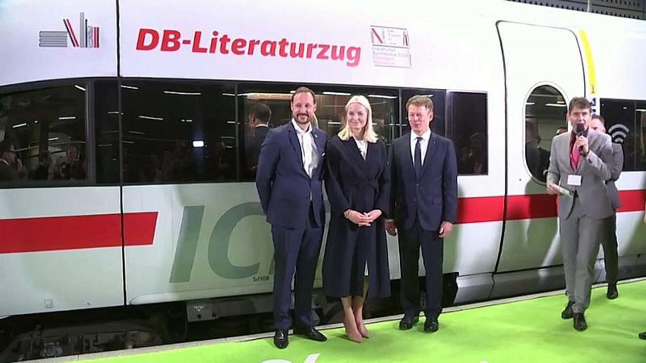 Kronprinzessin Mette-Marit : Mit dem Sonderzug nach Frankfurt