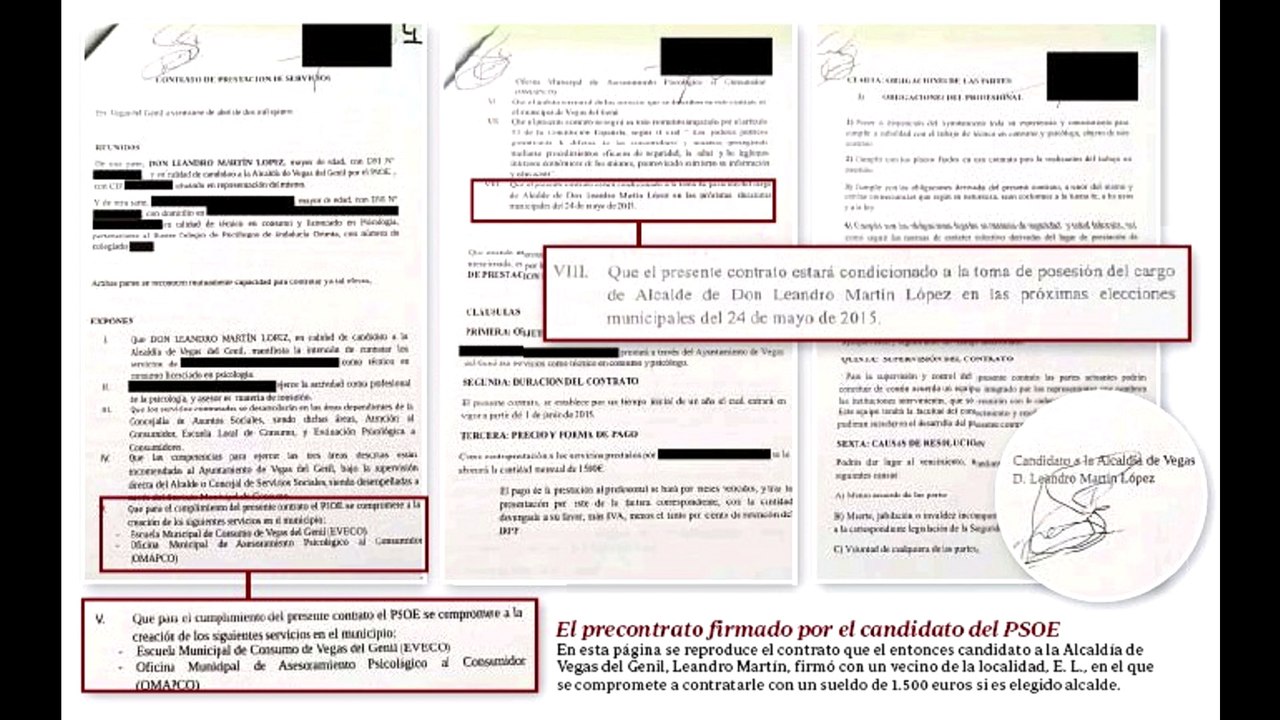 Nuevo caso de compra de votos por parte del PSOE