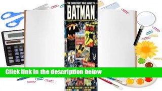 Full E-book  The Overstreet Price Guide to Batman  Best Sellers Rank : #3