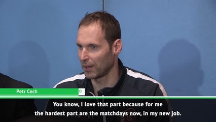 It was like playing a Premier League game - Cech on ice hockey debut