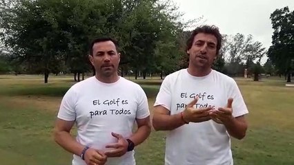 Por razones climáticas, suspenden la primera laguneada de golf inclusivo