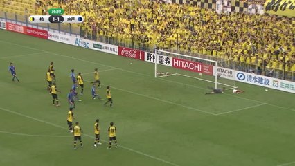 Hamasaki scores outrageous free-kick for Mito Hollyhock