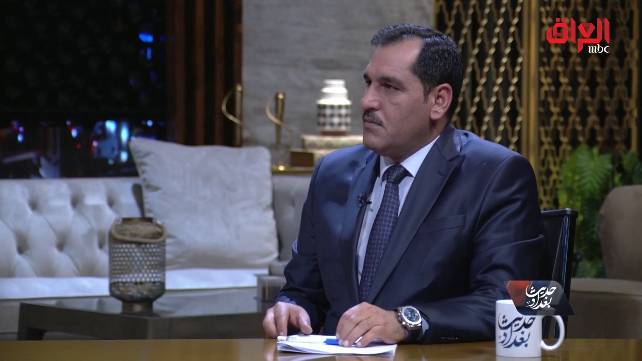 صالح الجبوري وزير الصناعة والمعادن العراقي يعدد...