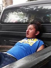 Pobladores de San Felipe Retalhuleu persiguen y capturan a presunto ladrón
