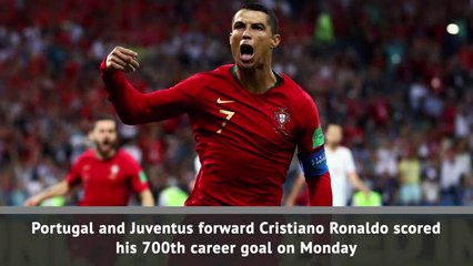 Ronaldo scores 700th career goal